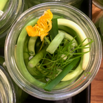 Garlic Scapes with Spring Herbs