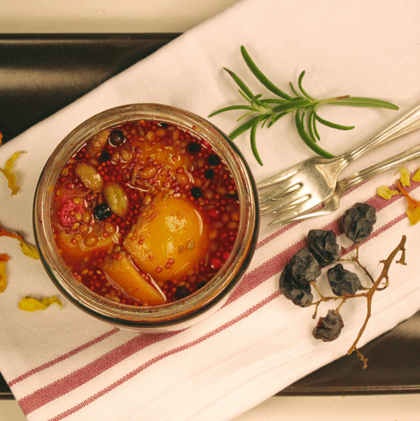 Preserved Meyer Lemons with Ras el Hanout Lemon Bird Preserves